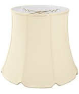 Royal Designs Inc Lamp Shade Tall Drum Bottom V-Notch Designer Lampshade - £51.15 GBP+
