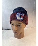 New York Rangers NHL Iconic Knit Cuffed Beanie Winter Hat by Fanatics Pr... - £16.05 GBP