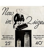 Listerine Toothpaste Doctor Stork 1934 Advertisement Full Page NRA Stamp... - £23.53 GBP