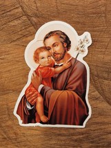 NEW! JESUS STICKER Laptop Sticker Bible God Christianity Love Art Church - $0.99