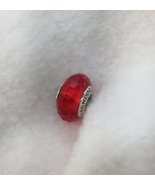 Very good Condition Pandora FASCINATING RED Murano Glass Bead - £12.58 GBP