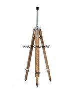 Nauticalmart Timber Tripod Floor Lamp Stand Teak Wood  - $1,681.38 MXN