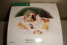 Department 56-Village Cats &amp; Dogs - $14.95