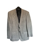 Vintage Bernhard Altmann Men&#39;s Size 40R Gray Sport Coat Blazer 100% Silk - $32.20