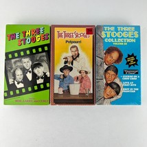 The Three Stooges VHS Tape Lot #2 - £11.62 GBP
