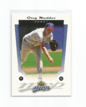 GREG MADDUX (Chicago Cubs) 2005 UPPER DECK MVP BASEBALL CARD #30 - £3.91 GBP