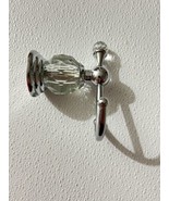 Crystal &amp; Chrome Double Towel/Robe Hook - $24.25