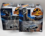 Jurassic World Dominion Velociraptor Blue and Beta Hot Wheels Character ... - $13.36