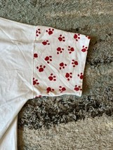 Vintage Happy Dog Shirt Paws Sleeves Size X-Large - READ - £19.45 GBP