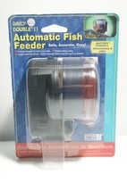 Penn-Plax Daily Double II Battery-Operated Automatic Fish Feeder Large Capacity - £10.96 GBP