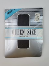 Shirley-J Queen Size Pantyhose Off Black 1X 2X 160-190 lbs Hips:44-52&quot; - £9.93 GBP