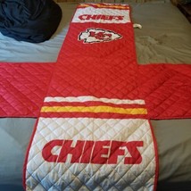 NFL Kansas City Chiefs Reversible Furniture Protector Throw for Chair 80... - £31.64 GBP