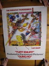 Fabuleux Thunderbirds Affiche The Tuff Enuff PARAMOUNT Pictures Gung Ho - $180.45