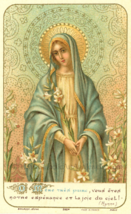 Our Lady of the Lilies – 8.5x11&quot; - £8.92 GBP+