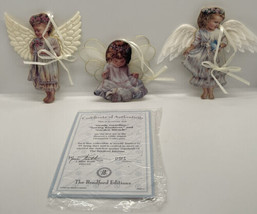 Heavens Little Angels Ornaments Bradford Editions 68681 garden miracle C... - £10.61 GBP