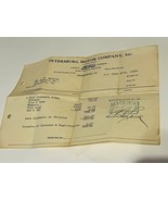 Ford Motor Car Receipt 1929 Sales Advertising Ephemera Invoice Petersbur... - £23.22 GBP