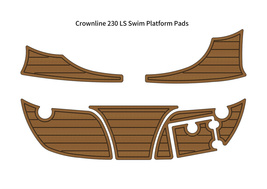 2008 Crownline 230 LS Swim Platform Step Boat EVA Faux Foam Teak Deck Fl... - £262.27 GBP