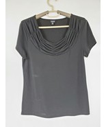 Rafaella Womens Black Size Small Top/Blouse Short Sleeve. Preowned.  - £8.03 GBP
