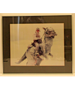 The Empire Strikes Back 1980 Mark Hamill Framed Lithograph - $270.30 CAD