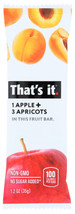 That&#39;s It Apple Apricot Fruit Bar (12x1.2 Oz) - $1,433.91 MXN