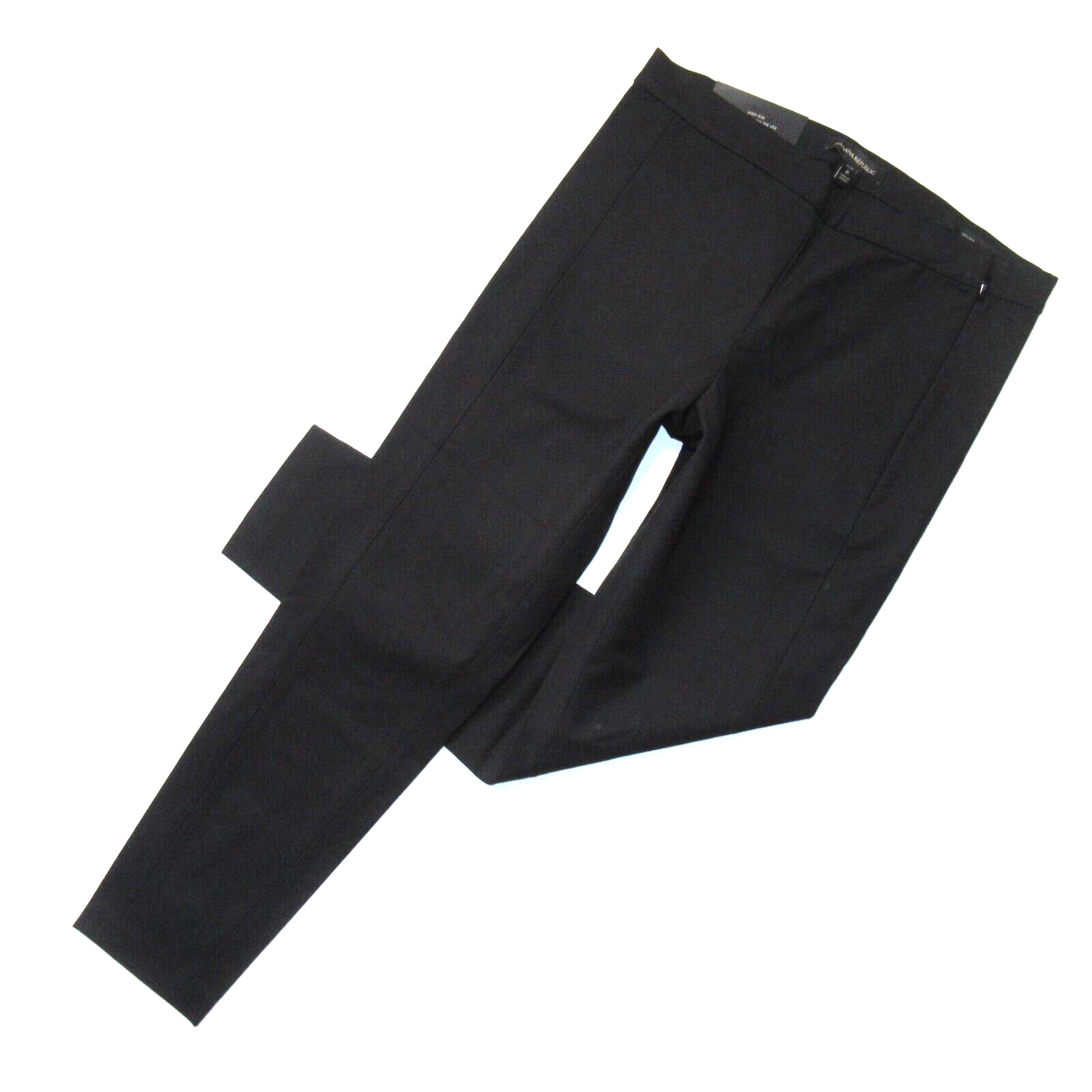 Primary image for NWT Banana Republic Devon in Black Legging Fit Bi-Stretch Ankle Pants 8P