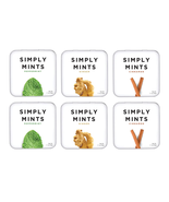 Simply Gum Mints | Variety Pack - Peppermint, Ginger, Cinnamon | Pack of... - £22.07 GBP