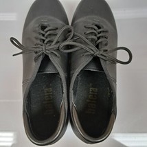 Balera Tap Dance Shoes Adult Size 5.0A M Lace Up Black With Rubber Soles... - £9.28 GBP