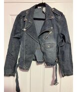 Women&#39;s Denim Jacket Juniors Size XL - $22.00