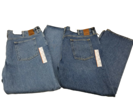 2 of Goodfellow &amp; Co. Straight Big &amp; Tall  Mens Blue Med Wash Jeans Size... - $30.34