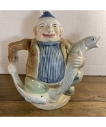 ROY SIMPSON J. LUBER TEA POT, THE HUNTSMAN THE FISHERMAN Rare - $21.78