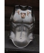 16ga Steel Sca Larp Medieval Muscle Breastplate/Jacket Muscle Cuirass Fight - £383.23 GBP