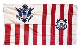 Coast Guard Ensign - 3&#39;x5&#39; Nylon Flag - $78.00