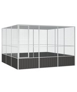  Bird Cage Anthracite Galvanized Steel Large Bird Cage - $27,734.76 MXN