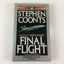 Stephen Coonts Final Flight Book On Tape Audio Cassette Vintage George K... - £11.79 GBP