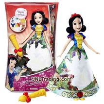 Yr 2015 Disney Princess 12&quot; Doll Snow White&#39;s Magical Story Skirt w/ Water Wand - £35.43 GBP