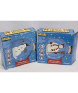 Sakura Snowman Christmas Salad Plates 8&quot; Debbie Mumm Set of 12 Xmas Orig... - $828.17 MXN