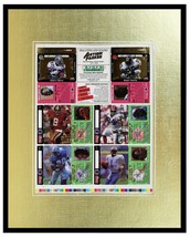ORIGINAL Vintage 1993 Action Packed Football 16x20 Framed Uncut Sheet Emmitt - £62.62 GBP