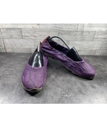 Cushe Ballet Flat Women 11M Koa Shoes Metallic Purple Canvas Slip On Com... - $633.13 MXN