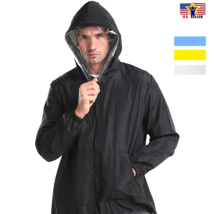 Black Detachable Face Shield Cover Protective Jacket Hat Hoodie X Small XS - £16.33 GBP