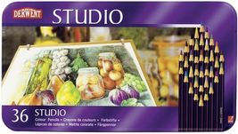 Derwent 36 Studio Color Pencil Tin Set - £36.05 GBP