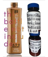 Brazilian Blowout 4oz original smoothing solution.4oz Mask &amp; Instructions. - €27,92 EUR