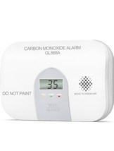 LCD Digital Carbon Monoxide Alarm 10 Years Product Life CO Detector - $9.89