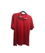 Nike Mens Dri Fit Vapor Solid Golf Polo Shirt Medium Red White - $744.66 MXN