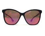 Alexander McQueen Sunglasses MQ 0061SA 002 Polished Black Cat Eye Mirror... - $93.61