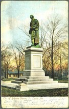 1907 Th H Benton Statue POSTCARD St Louis MO Illustrated Postal Card Co ... - $18.99