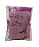 Mocha Silkies Pantyhose Womens Size Medium Brown Tights Control Top 0702... - $16.83