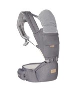 FRUITEAM Baby Carrier 6-in-1 Gray Baby Carrier with Waist Stool ~NEW~ - $45.00