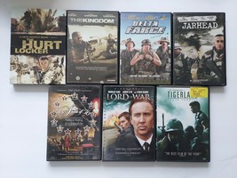 WAR MOVIE LOT OF 7 THE HURT LOCKER THE KINGDOM DELTA FORCE JARHEAD SPIRI... - £7.35 GBP