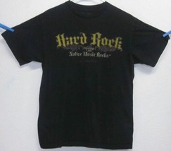 HARD ROCK CAFE LONDON UNISEX MEDIUM BLACK 100% COTTON GRAPHIC-TEE SHIRT ... - £14.57 GBP