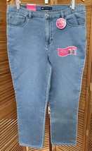Lee Women’s Classic Fit Straight Leg Soft Denim Stretch Jeans Size 16 Short NWT - £15.99 GBP